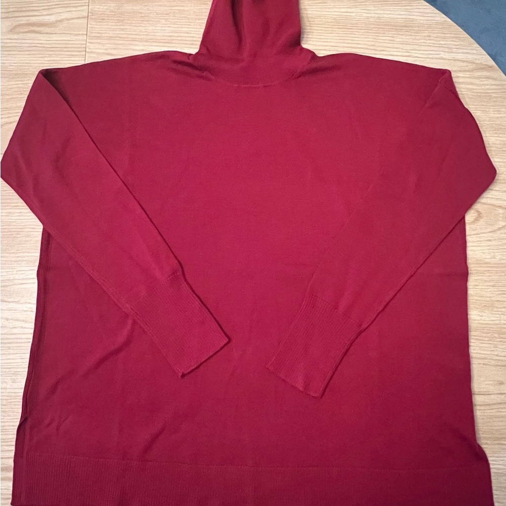 J.CREW MERINO WOOL TURTLENECK SWEATER WITH SIDE SLITS - Picture 3 of 13